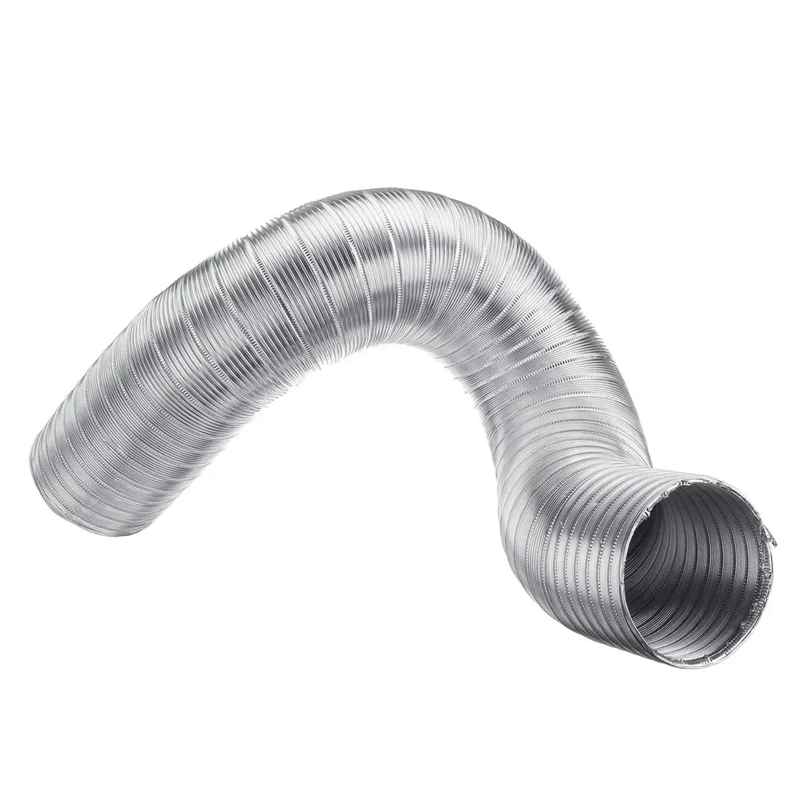 Manguera De VentilacióN Tubo de ventilación de aire de 4/5 pulgadas, tubo de aluminio, manguera, tubo de escape flexible, conducto, sistema de aire, accesorios de aire acondicionado Para Extractores,