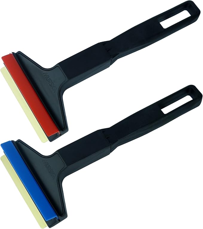 L&P Car Design A0532 Set of 2 Pieces ice Scraper Murska 210mm ice Scraper Brass