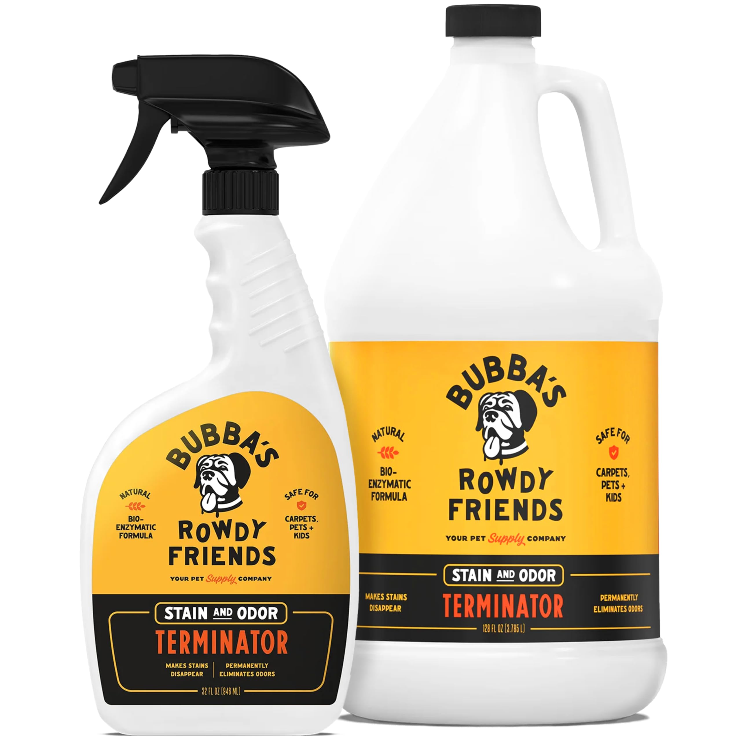 BUBBA'S ROWDY FRIENDS Pet Odor Eliminator Bundle