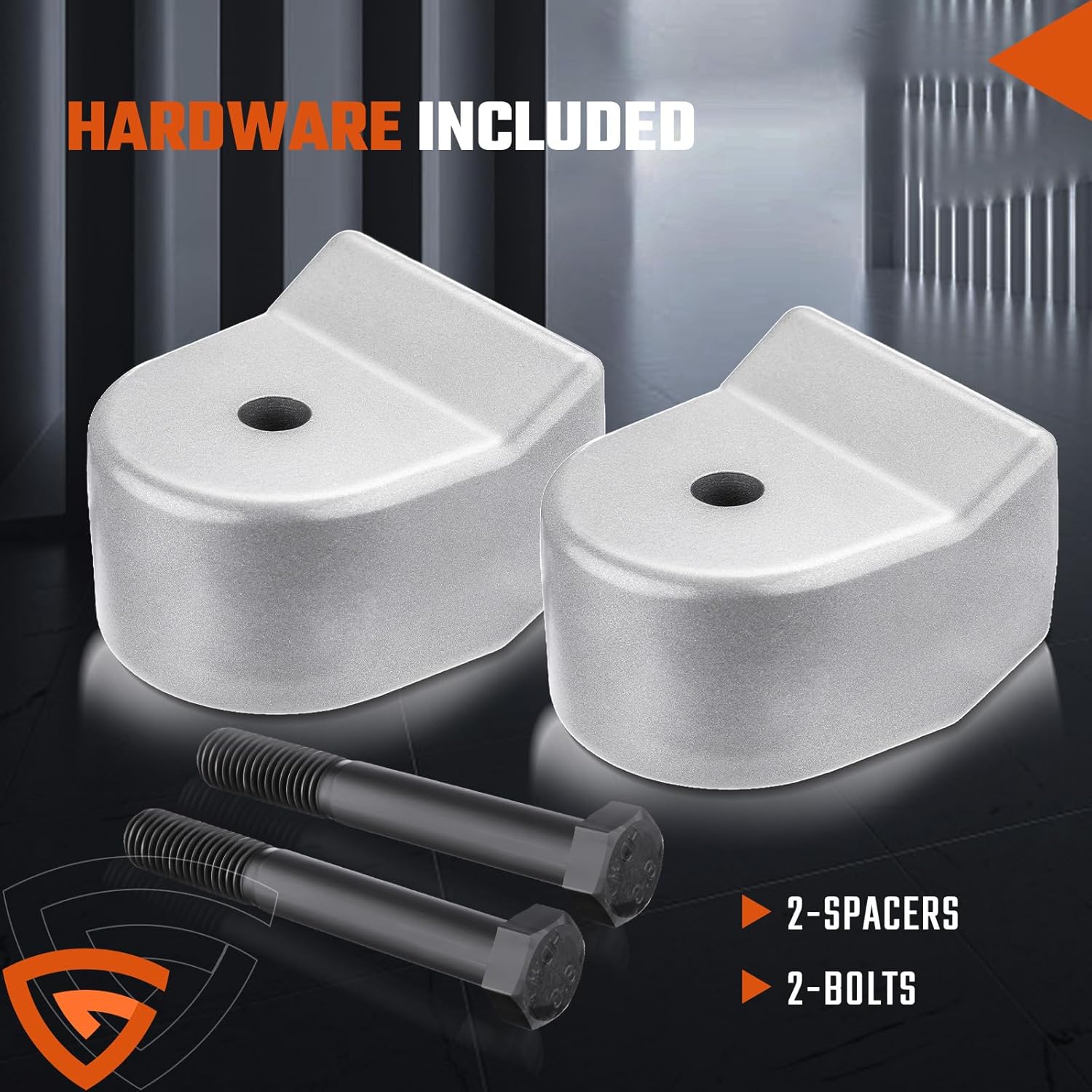 2-Inch Suspension Leveling Kit Fit for Ford F250 F350 Super Duty 4WD 2005-2023, Raise the Front of Your Truck a True 2"
