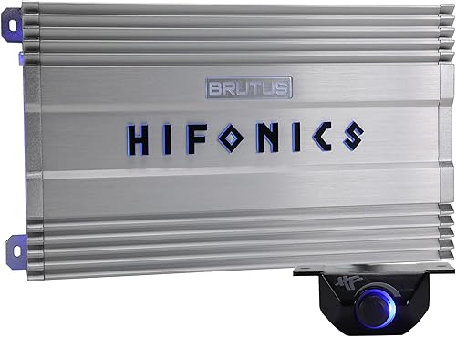 Miniatura 14 de Hifonics BG-2500.1D Brutus Gamma - Sistema de Sonido para Audio de Coche, Amplificador de Subwoofer, Clase Super D, 2500 W, Monoblock, con Botón de