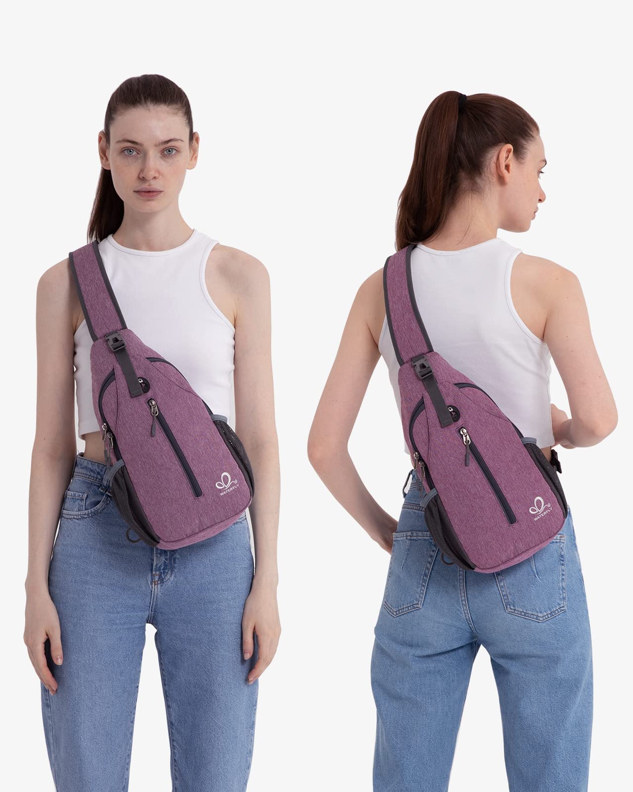 WATERFLY Sling Bag Crossbody Rugzak met één schouder