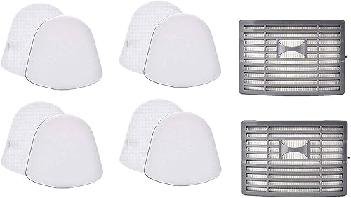 Miniatura 7 de Kit de filtros 4+2 para Shark Powered Lift-Away DLX NV581 NV581Q NV581QBL NV581QG NV581QPR NV581QR NV581QT NV581QTG NV585 NV585 NV585 NV586. 4