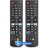 【Confezione da 2】per Telecomando-LG-Smart-TV,Universale per Tutti i Telecomando LG Originale