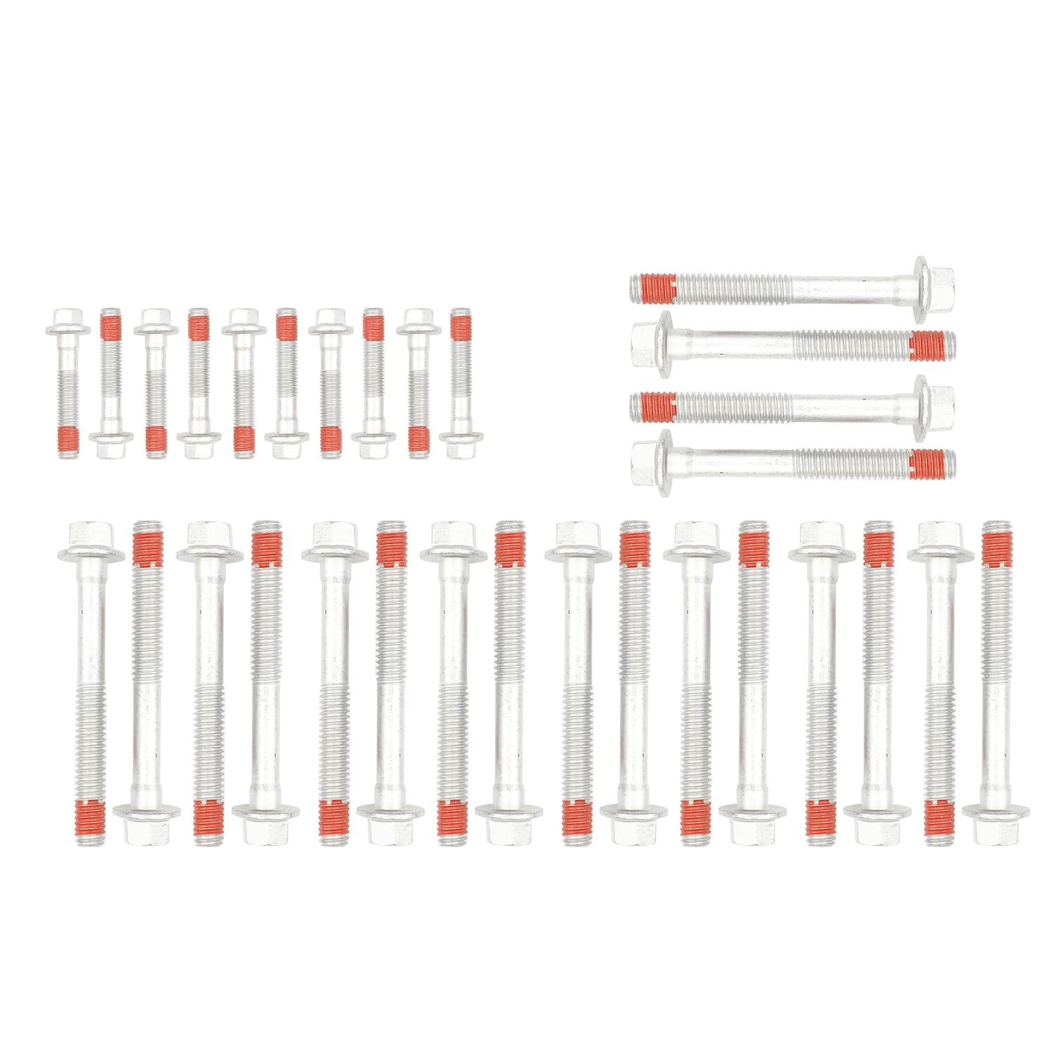 Full Cylinder 5.3 Head Gasket Set with Bolts ES72220 Fit for Chevy Silverado Avalanche Suburban GMC Sierra Envoy Yukon Buick 5.3L MLS Full Gasket Kit 5.3 Engine Head Kit HS26192PT-5