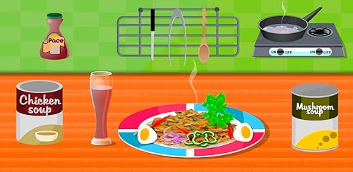 Faça arroz com frango - Jogos de Culinária