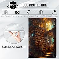 Vista 6 de Funda para Kindle Paperwhite de 6 pulgadas, 10 generación 2018, ligera, protectora inteligente, con funda de encendido automático para Kindle