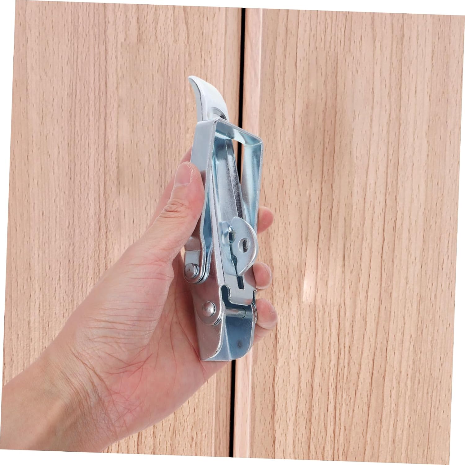 Adjustable Draw Latch for Trailer and Rv Compartment Doors Heavy Duty Over Center Buckle Latch for Secure Fastening Easy Installation Fit for Toolboxes and Trailers