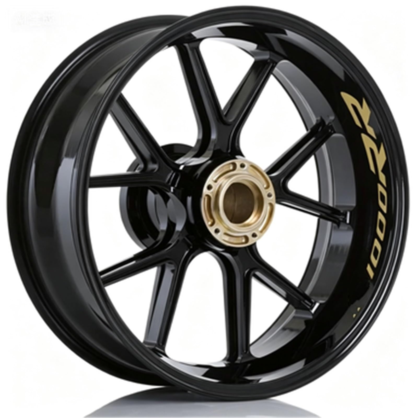 Motorcycle Wheel Stickers Reflective Rim Motorbike Waterproof Decals for BMW S1000XR(Color12)