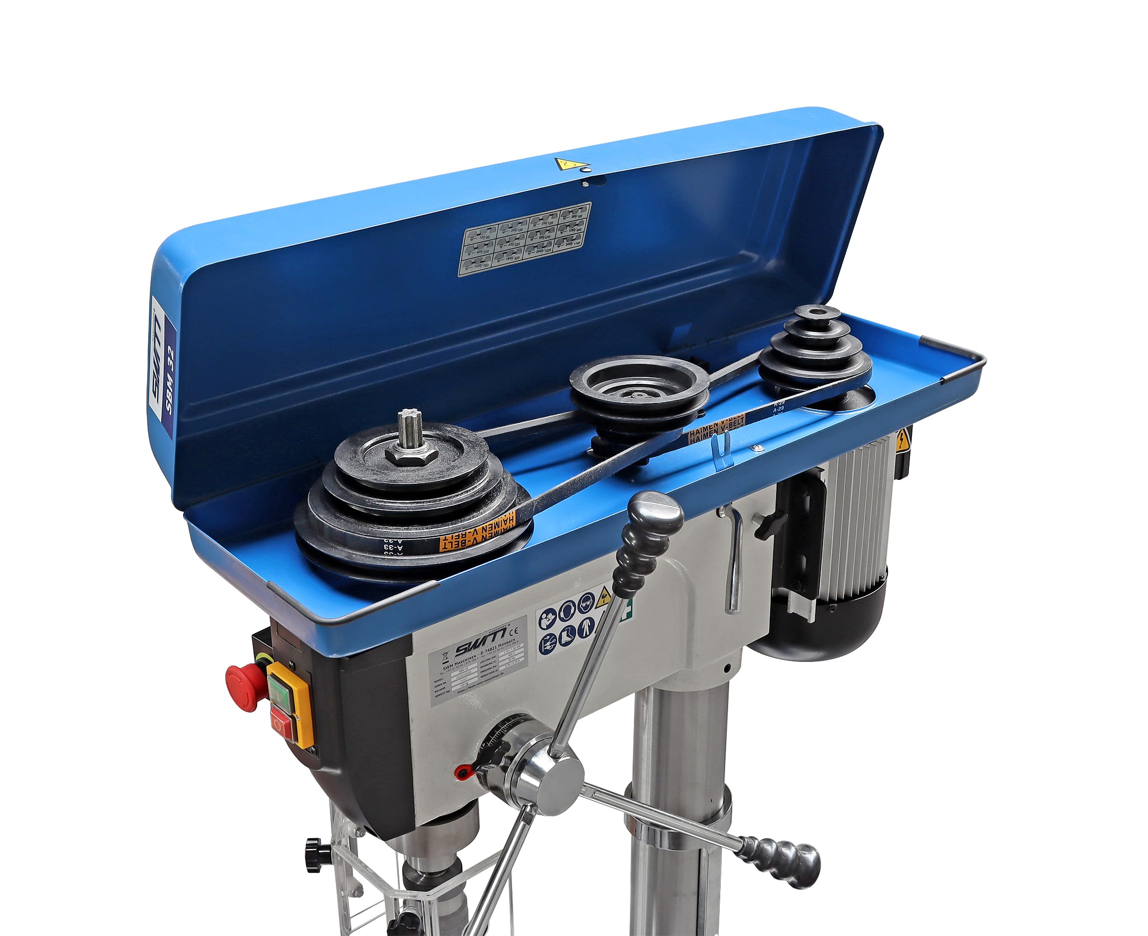 SWM Säulenbohrmaschine Ständerbohrmaschine 2stufig SBM 32