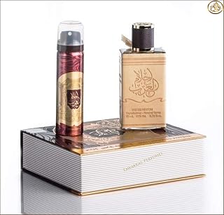 Ahlam Al Arab with deo 80ml - Arabian Perfume Spray Unisex - Best Desirable Men Fragrance