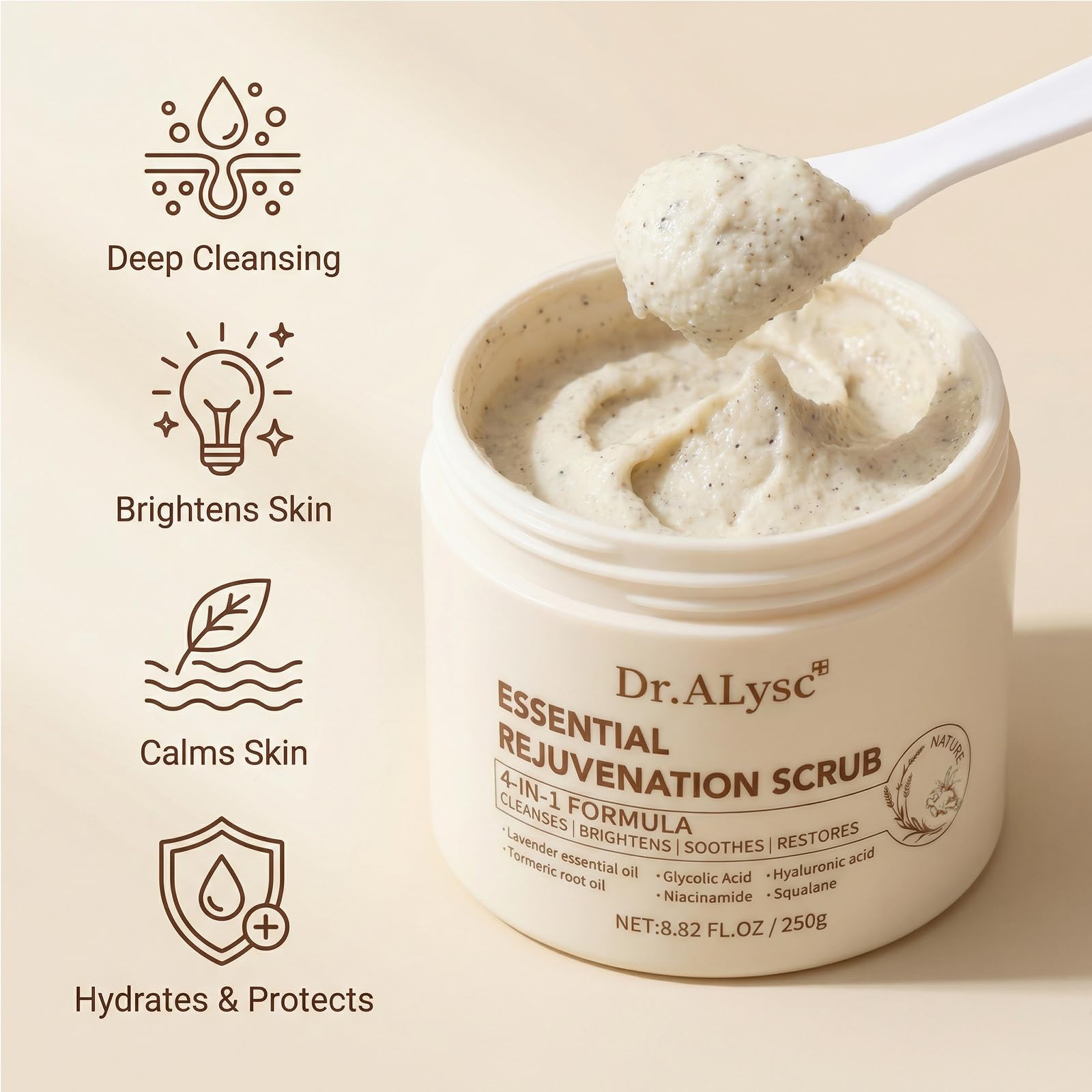 Amazon.com: Essence Revitalizing Scrub with Turmeric Glycolic Acid
