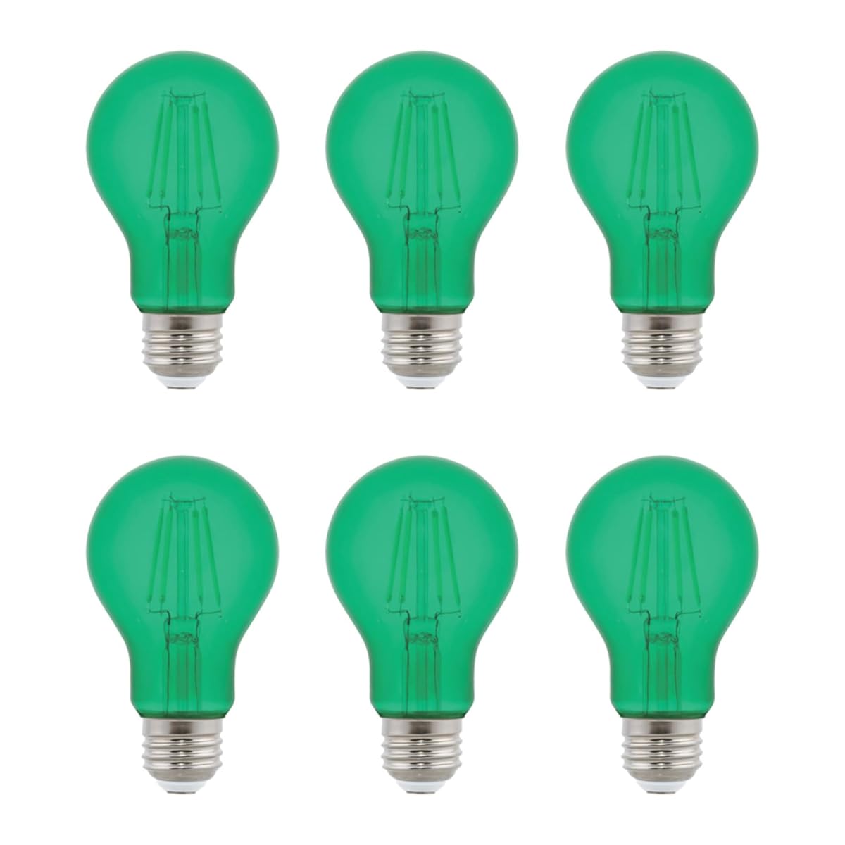 Westinghouse Lighting 5331000 4.5 Watt (40 Watt Equivalent) A19 Green Filament