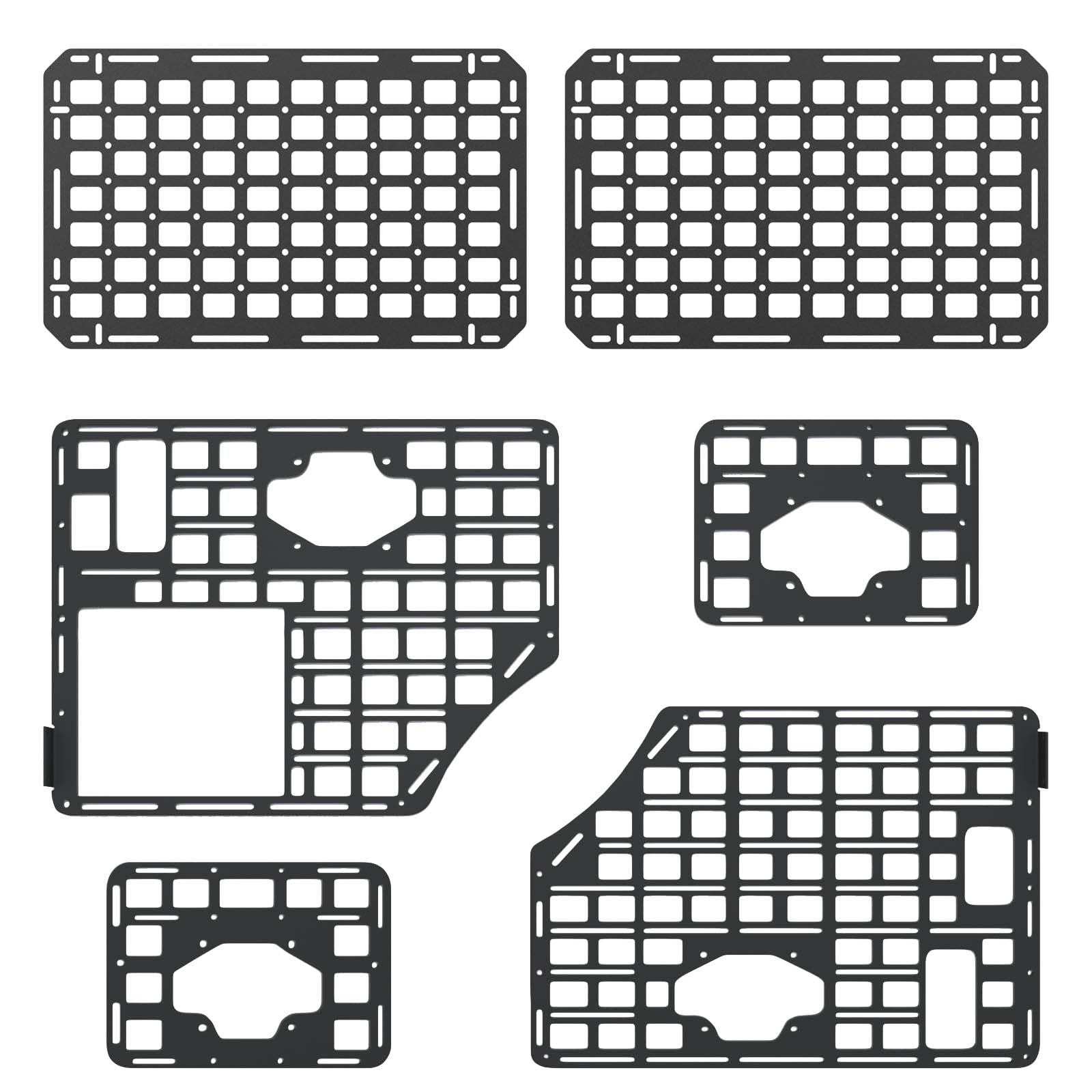 SZYANGFront Bed Molle Panel Side Bed Molle Panel Compatible with 2015-2024 Ford F-150 Molle System Replacement for 2015-2024 Ford F-150 Accessories