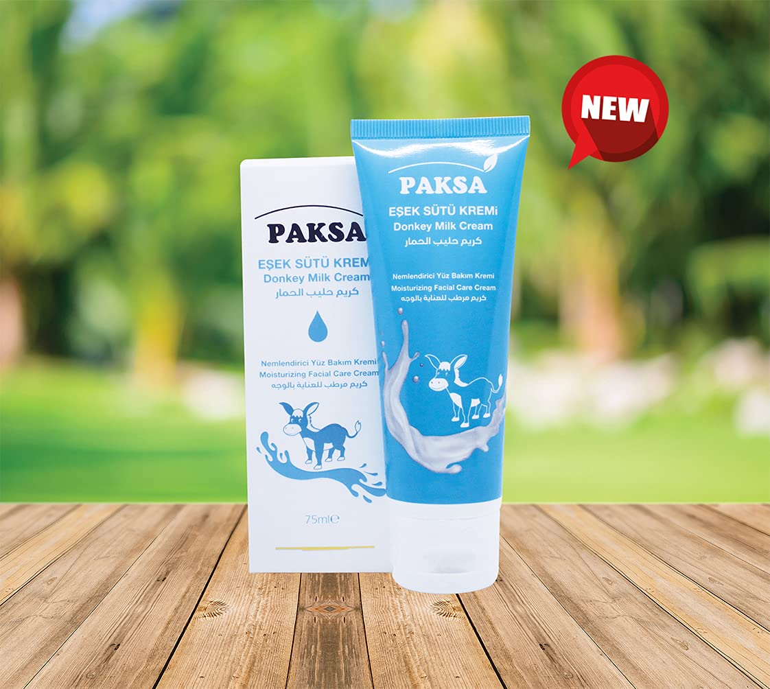 Donkey Milk Cream | Moisturizing Organic Face Care Lotion | Premium Donkey Milk Facial Moisturizer | Anti-Aging Properties | Paraben Free | Quantity 75ml / 2.53 oz - Image 5