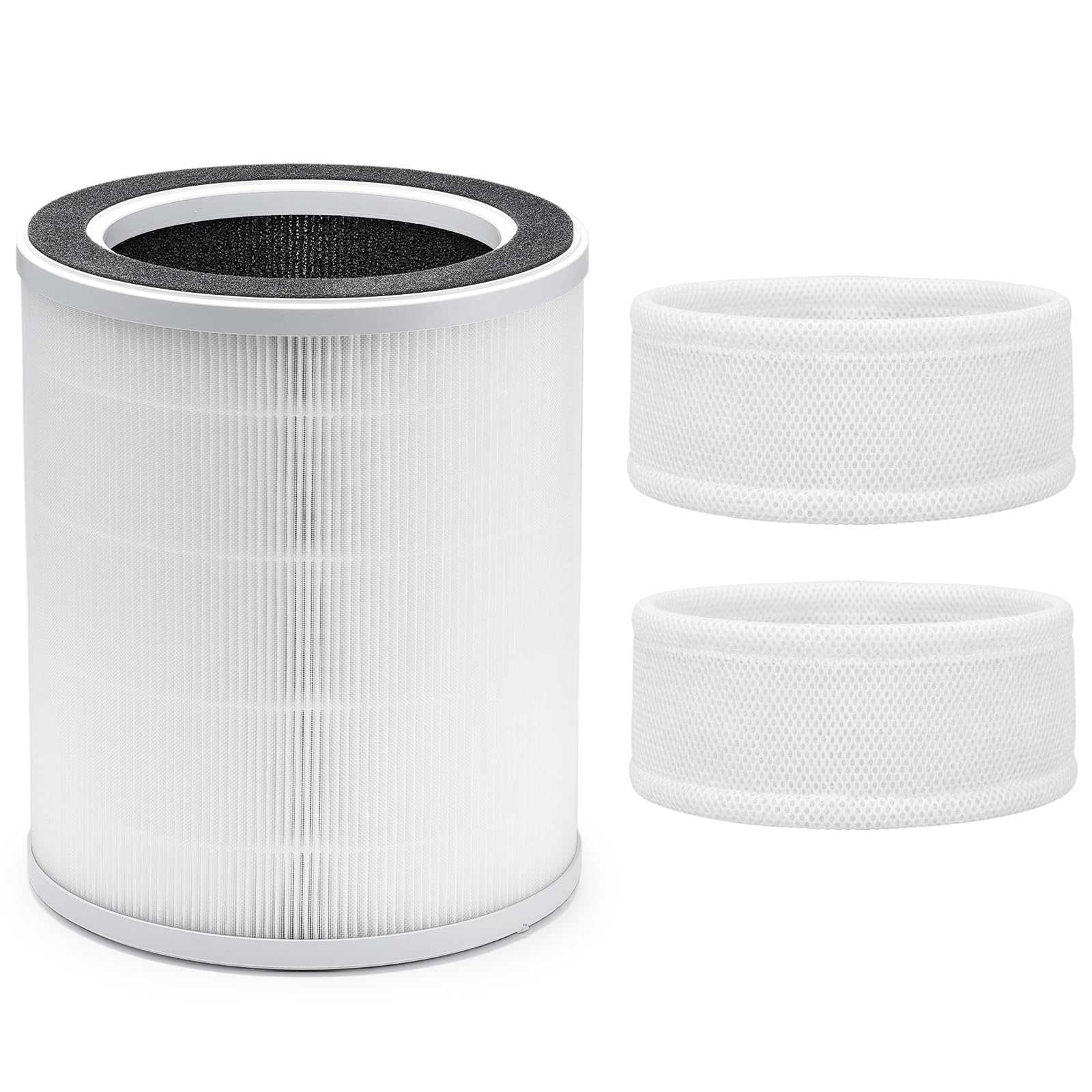 Airthereal Wymienny zestaw filtrów do oczyszczacza powietrza AEH300 2 w 1 z nawilżaczem, zawiera 1 opakowanie filtra powietrza HEPA i 2-pak filtrów nawilżacza, zapewnia czyste powietrze i optymalne