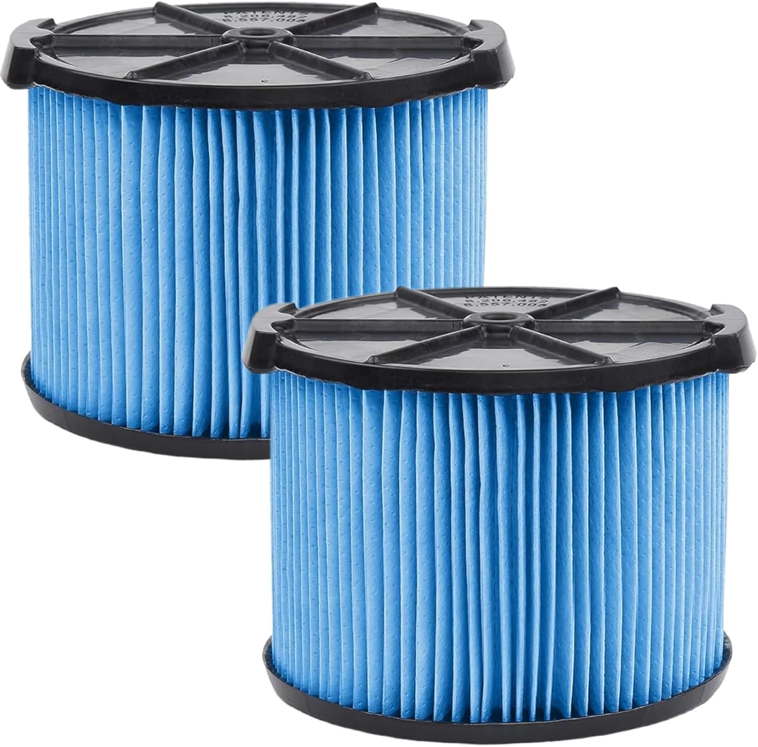 2 Pcs VF3500 3-Layer Replacement Filter Fits for Ridgid WD3050 WD4070 WD4080 WD4522 4000RV 4500RV WD4050 Shop Vac 3-4.5 Gallon Wet Dry Vacuum Cleaners