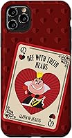 Vista 13 de iPhone 16 Disney Villains The Queen of Hearts Off With Their Heads - Carcasa roja