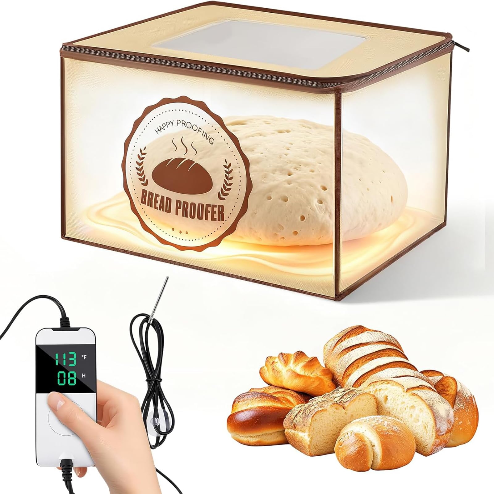 Boîte de levée du pain : finissez-en avec les pâtes qui ne lèvent jamais