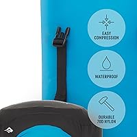 Vista 4 de Sea to Summit eVac Bolsa de compresión impermeable, saco de compresión impermeable, 5 litros, gris de alta resistencia