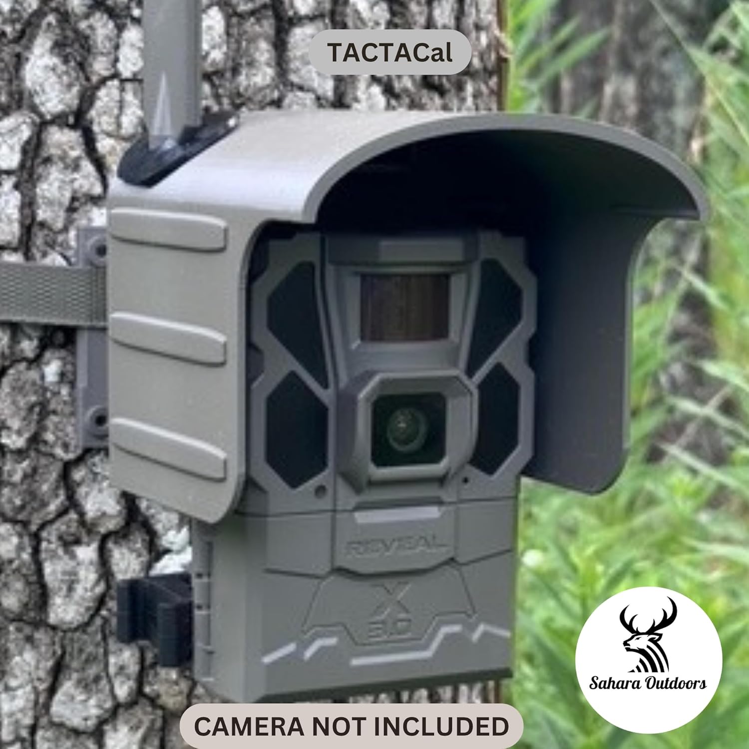 Trail Camera Cover - for All Reveal X 3.0 Cameras - FITS: TACTA. Reveal 3.0, 3.0 PRO & Ultra - Color - TACTACal - The Closest Match to Cameras - Highly UV Resistant for Prolonged Outdoor Use