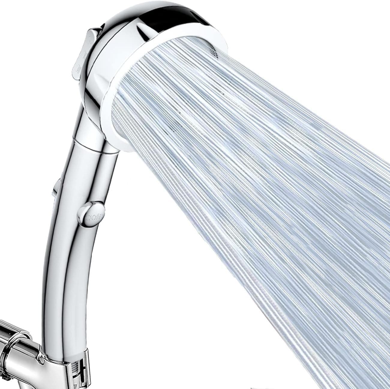 Handheld Shower Head with Hose and Bracket Holder, High Pressure Shower