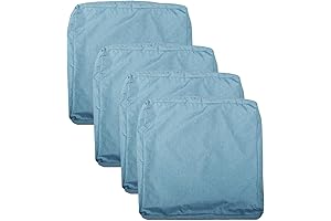 Patio Seat Cushion Covers, Waterproof Outdoor Furniture Chair Seat Protector