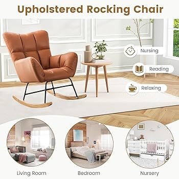 Amazon｜ゆらゆら 揺れる椅子, 通気性あり 楽 椅子 簡単装着