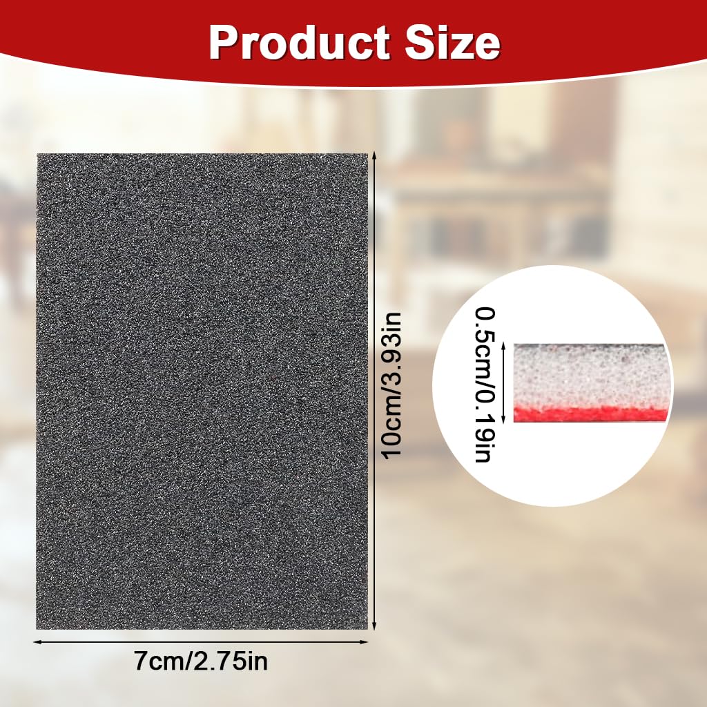 STHIRA® 20-Pack Sanding Sponge Blocks 180-3000 Grit 10x7cm for Car Wet/Dry 1