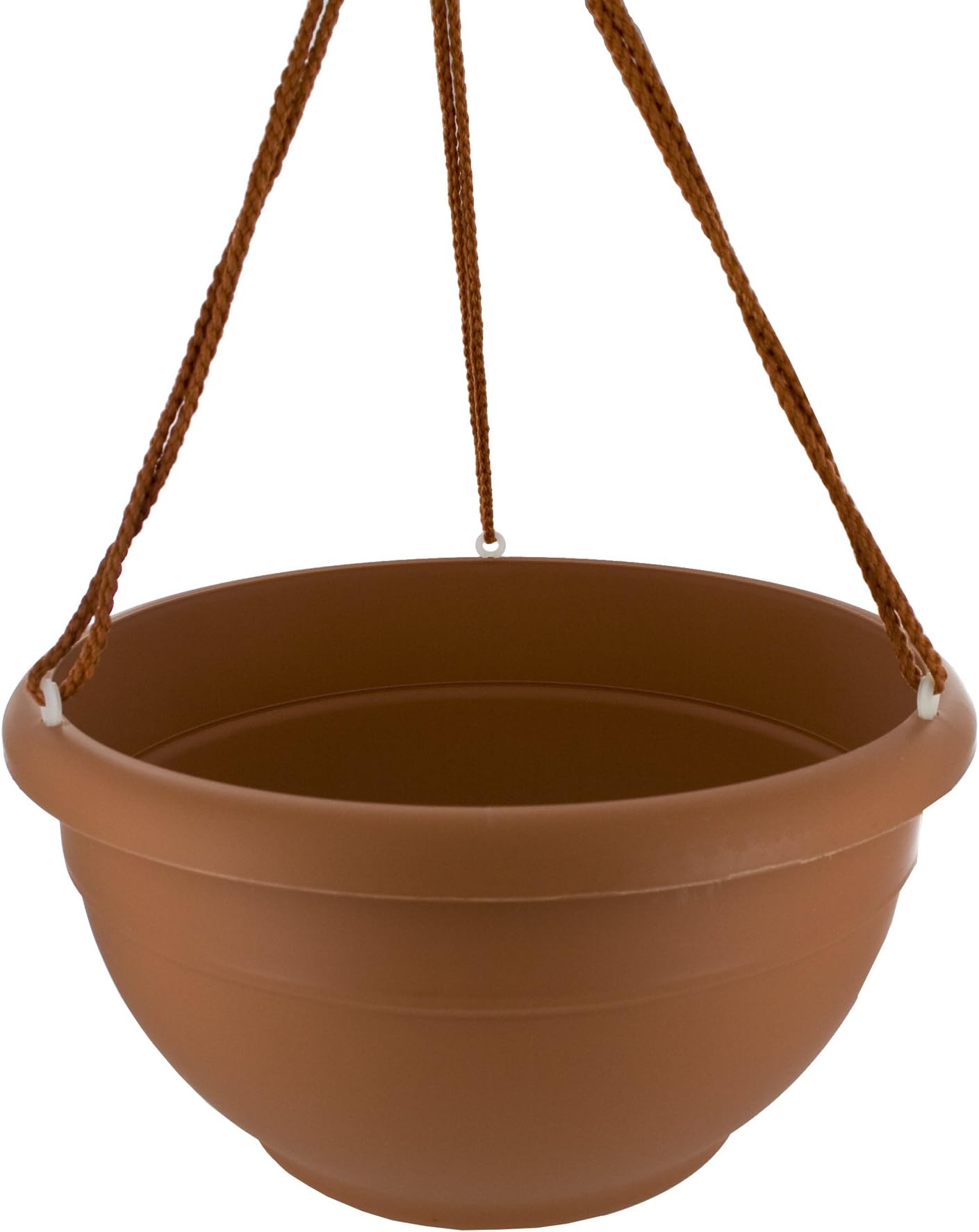 Apollo Plastics H012-TERRA 12-Inch Self-Watering Hanging Planter, Terra Cotta (Discontinued by Manufacturer)