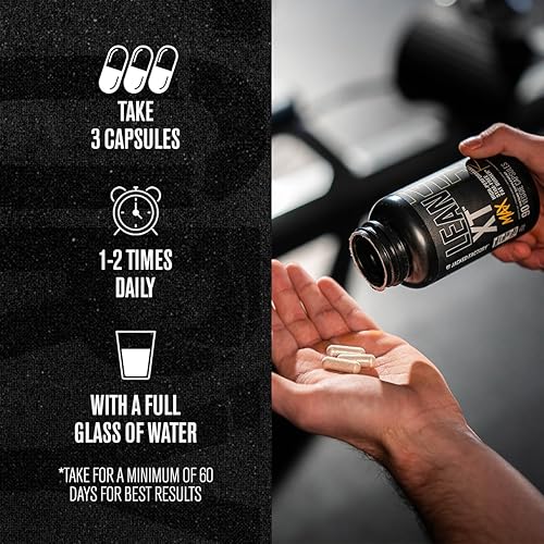 Miniatura 8 de Jacked Factory Burn-XT Max - Quemador de grasa termogénico de alto rendimiento y supresor del apetito para pérdida de peso (90 cápsulas) y Lean-XT