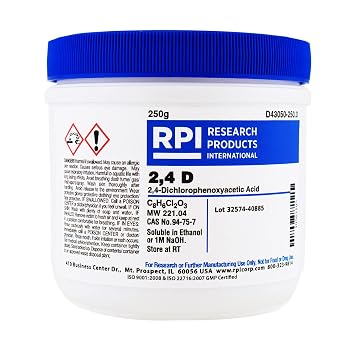 2,4-Dichlorophenoxyacetic Acid [2,4 D], 250 Grams