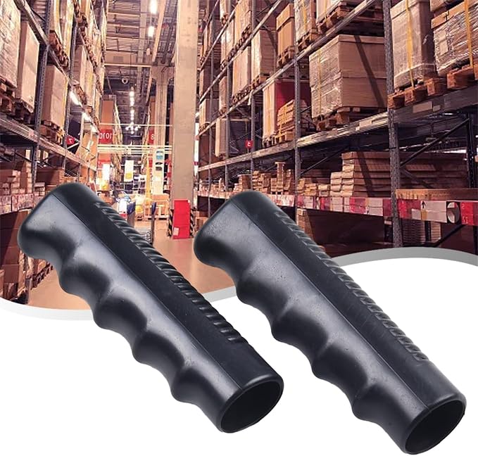 2 Pack Repuestos Mango Caucho para Carretilla 25mm Negro miniatura 3