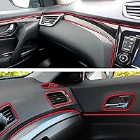 Vista 2 de Tiras de ajuste para interior del coche, 16.4 pies, rellenos universales para automóvil, línea de moldeo, accesorios decorativos para manualidades
