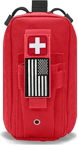 Miniatura 7 de Actualice la bolsa Molle Ifak, bolsa médica táctica de operación con una sola mano EMT