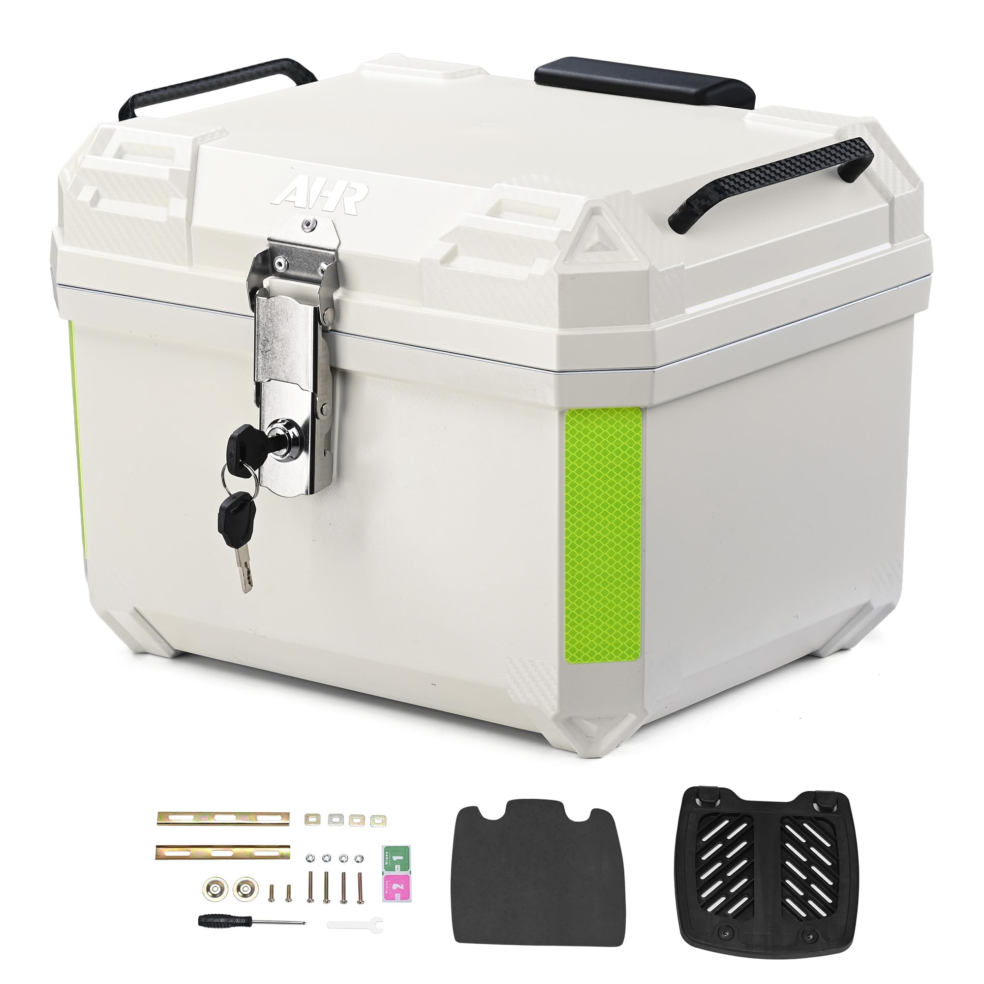 Amazon.com: Yescom AHR 45L Motorcycle Top Case Tour Tail Box
