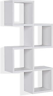12 Wall Shelf Ideas Bedroom for Simple Clean Organized Display 74 Danya B. Cubby Chessboard Wall Shelf - Horizontal or Vertical (White)