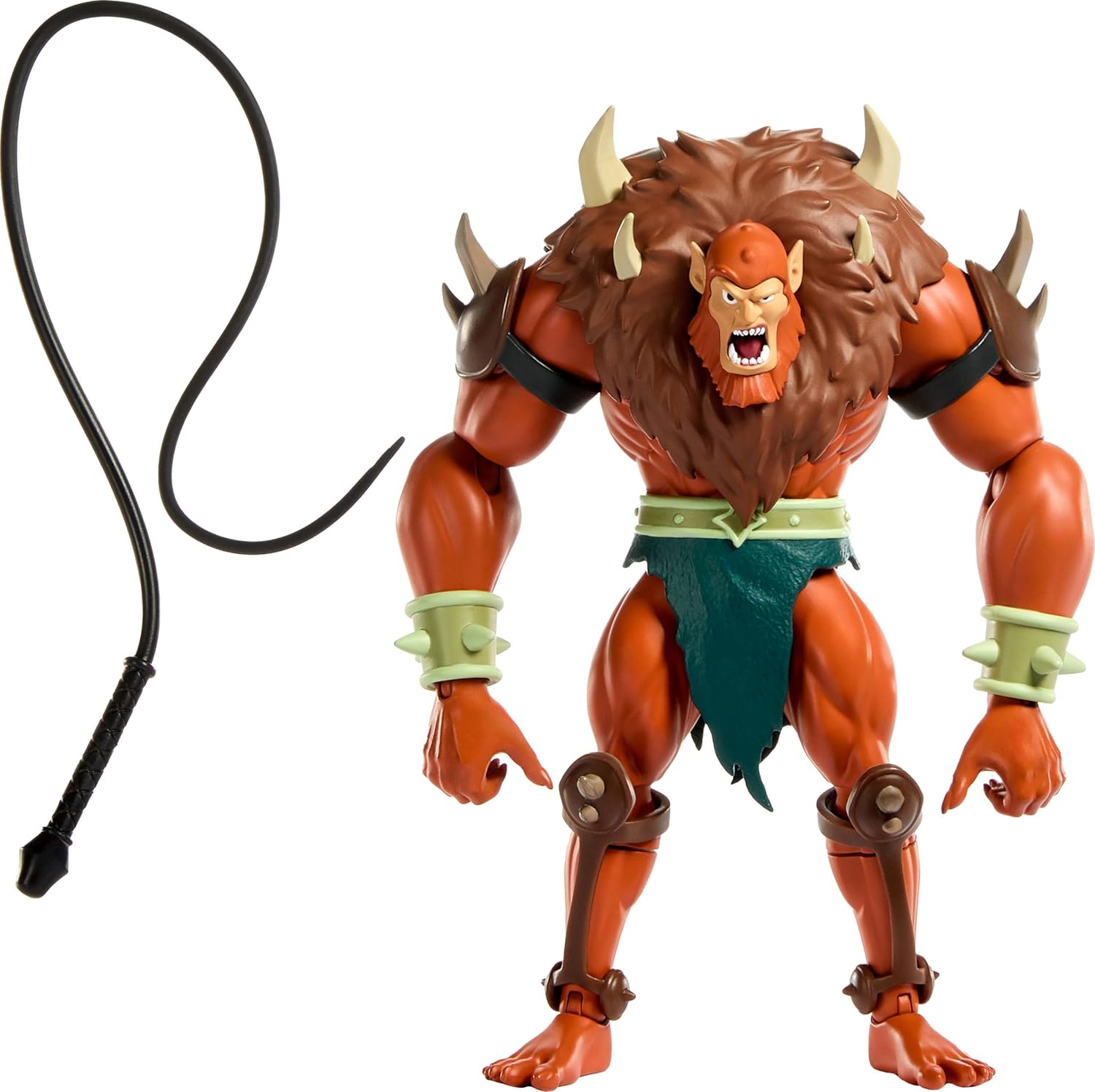 ​Masters of the Universe Origins Action Figure Deluxe Beast Man Cartoon Collection, 5.5-inch 1980s TV Villain, Detailed Design