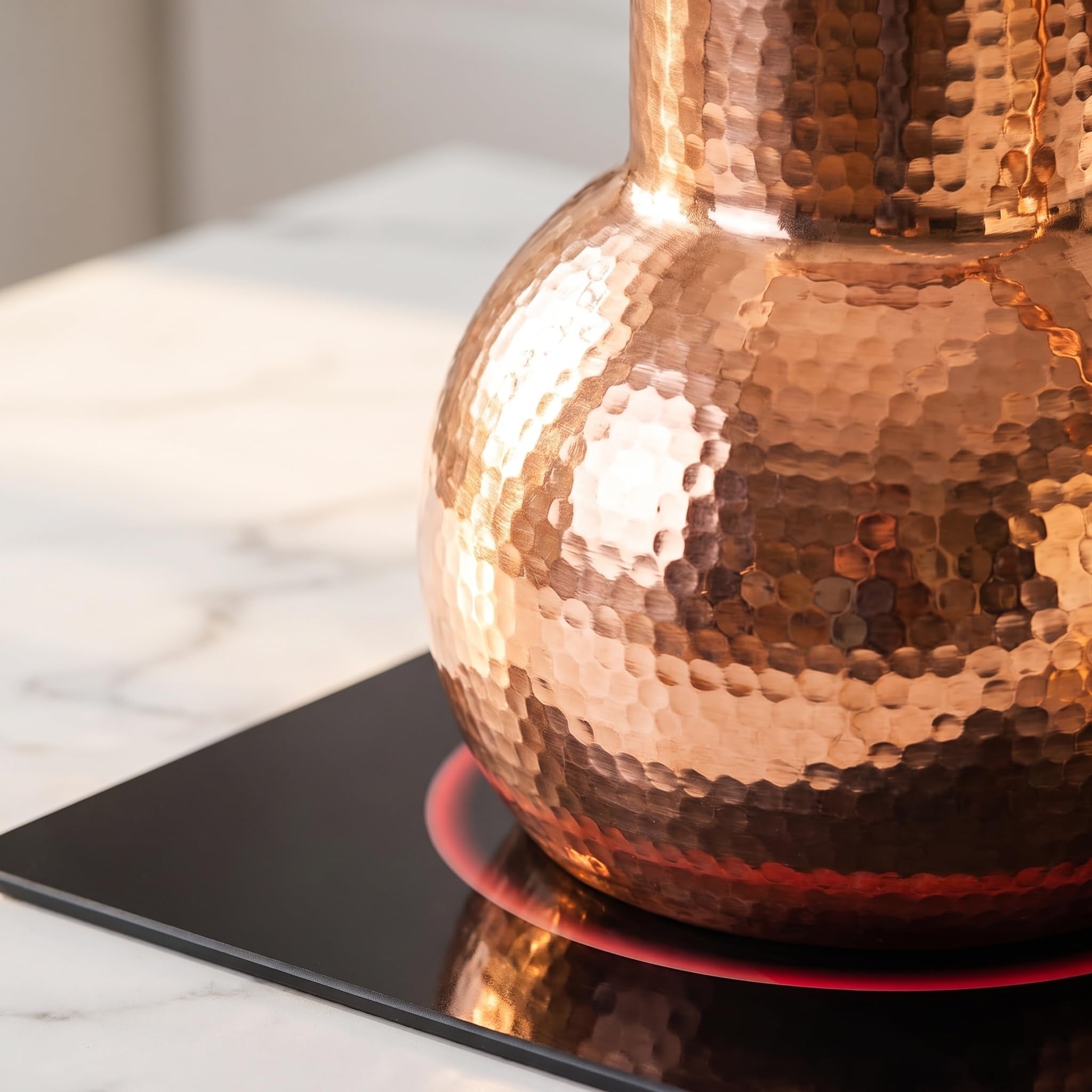 2-Liter-Kupfer-destillierapparat – Premium-destilliergerät Für Ätherische Öle, Whisky Und Hydrolate, Inklusive Kühlrohr, Perfekt Für Die Heimdestillation Und Die Gewinnung Von Frischen