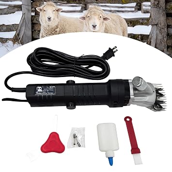TECHTONGDA Electric Sheep Shears Shearing Machine 110V Professional Farm Animal Clipper