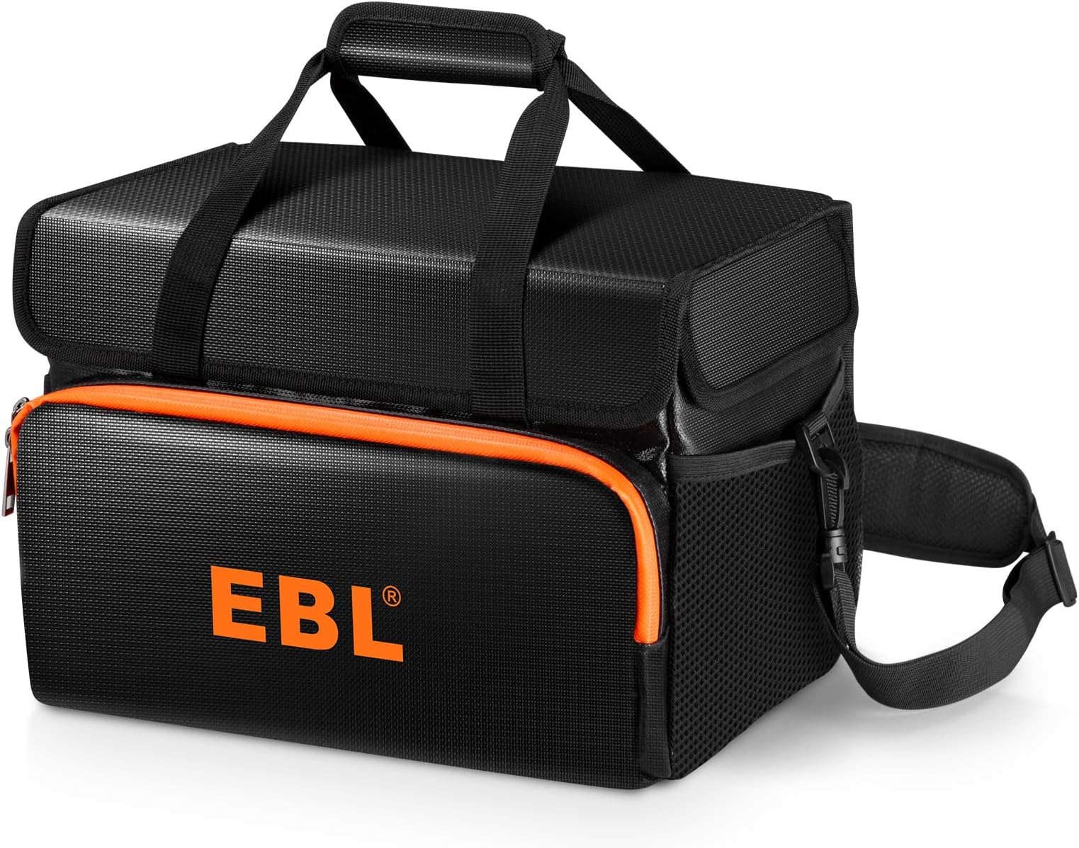 EBL Fireproof and Waterproof Document Bag Compatible with Portable Power Station 300W/500W/1000W/2000W, Home Basic Batteries AA AAA C D Battery and More