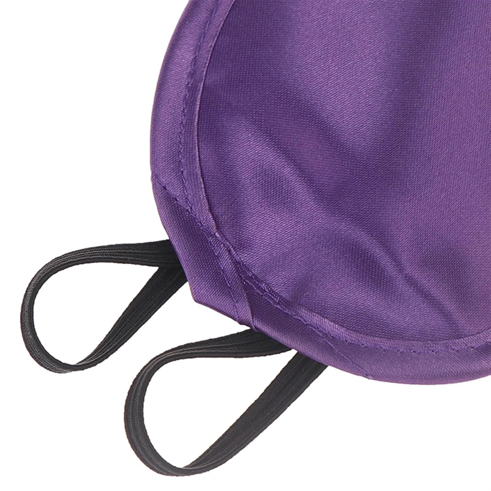Máscaras para dormir Zero Eye Pressure Blackout pa Máscara de seda for ojos, 1 pieza, máscara de seda for ojos, antifaz for cubrir los ojos, antifaz suave(White)