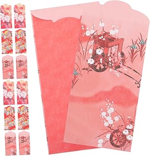 30pcs Japanese Style Money Envelopes for Weddings and Festivals Decorative Red Packets for Lunar Year Birthdays Special Occasions Delicate High-grade Design