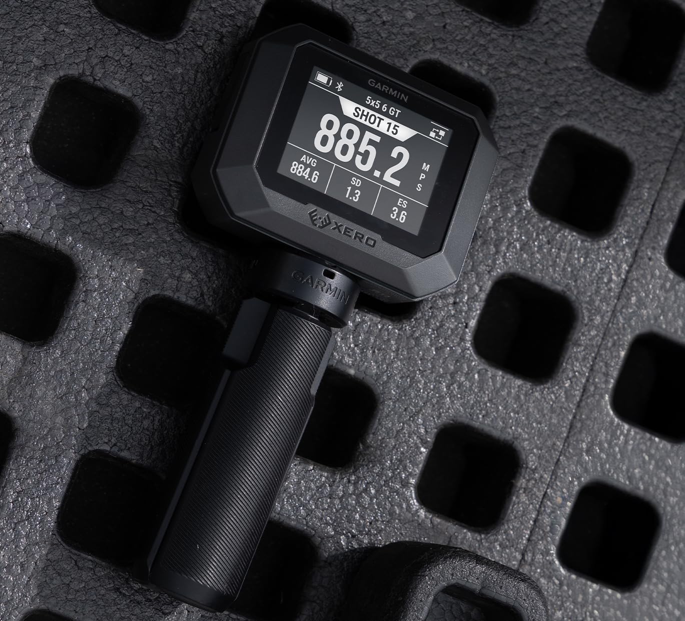 Garmin Xero C2 Ballistic Chronograph | Compact Reliable Chronograph Tracks Up to 10 Shots Per Second, Instant Readings from 100-5000 FPS with Tripod and Siganture Series Case Bundle