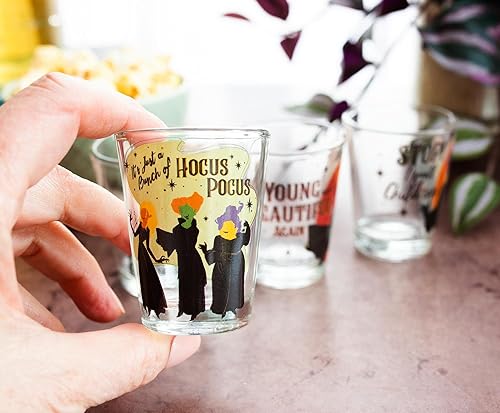 Miniatura 5 de Disney Hocus Pocus Sanderson Sisters Mini vasos de chupito  Juego de 4