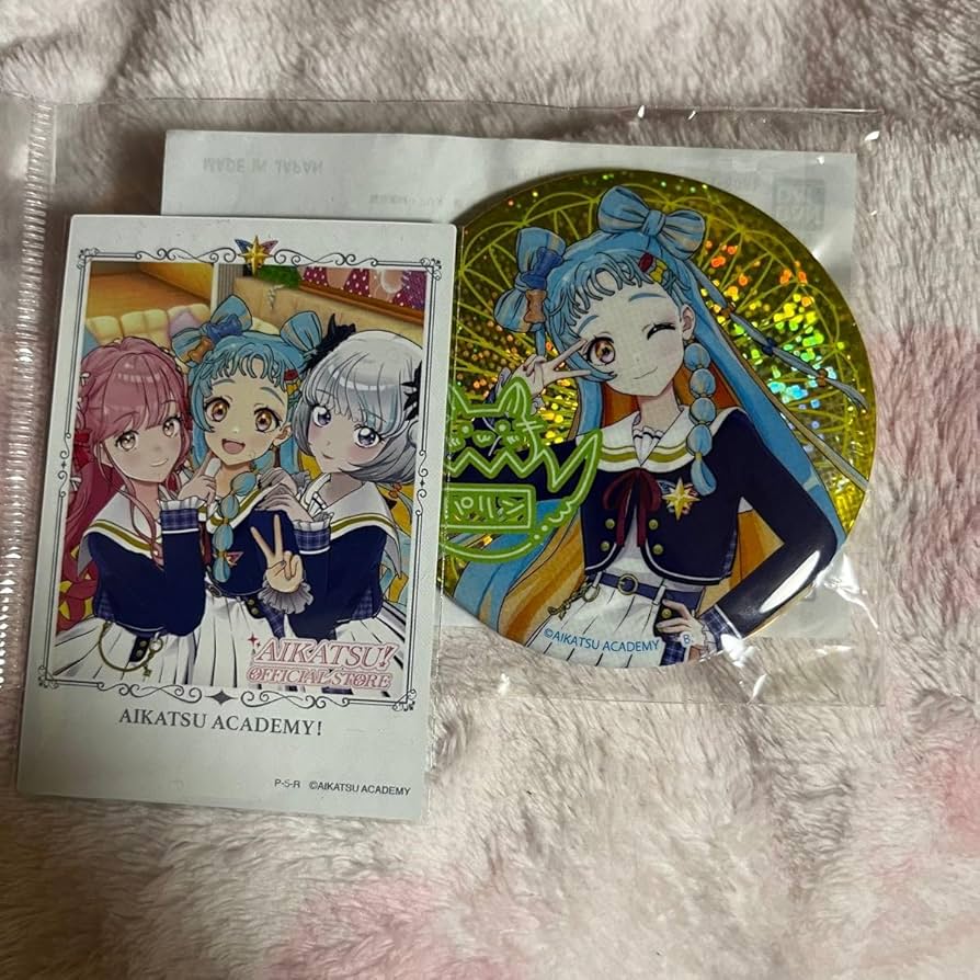 和央パリン　缶バッジ ハピクロ！】アイカツアカデミー！和央パリン バースデー記念