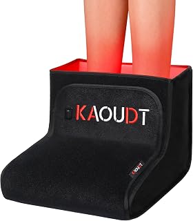 2026 Upgraded Red Light Therapy for Feet, Medical-Grade TPU Film, Dual-Wavelength LEDs for Neuropathy Support, Full Foot Coverage & Easy-Clean Design, Relief for Plantar Fasciitis and Pain