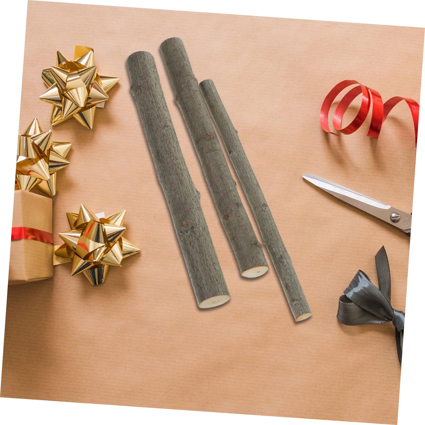ABOOFAN 3 Juegos De Palitos De Madera De 15 Cm Para Hacer Piñas Para Niños Y Niñas Decoración Única Para Árbol De Navidad 7 Piezas X 3