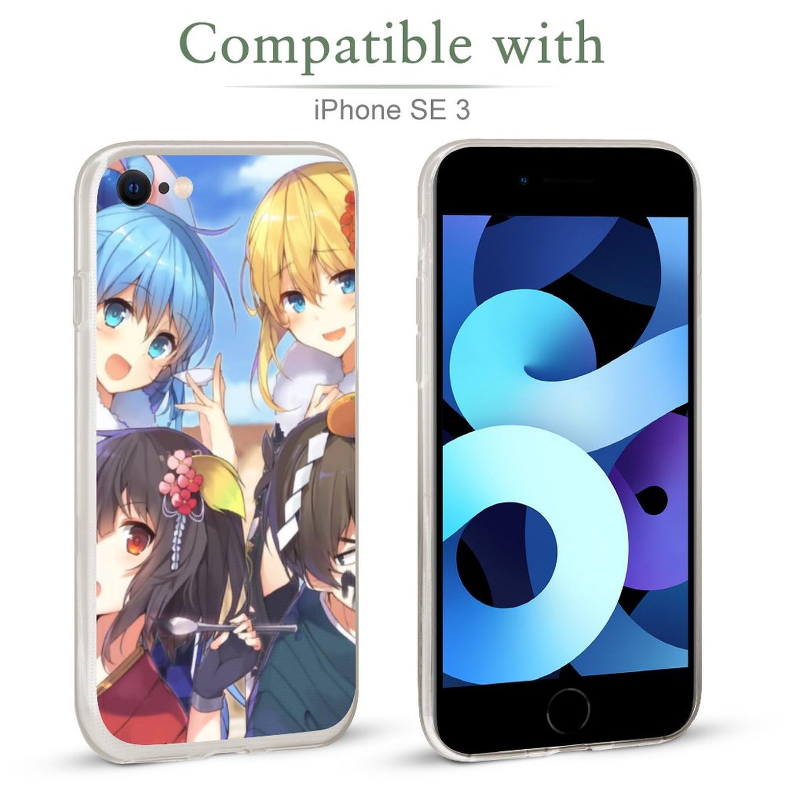 Amazon.co.jp: iPhone SE 用ケース 第3世代 めぐみん 駄女神 この