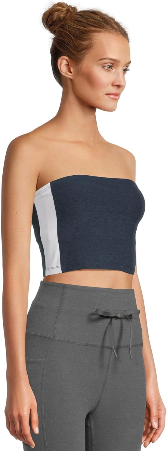 Beyond Yoga Women's Spacedye Line Up Strapless Cropped Top